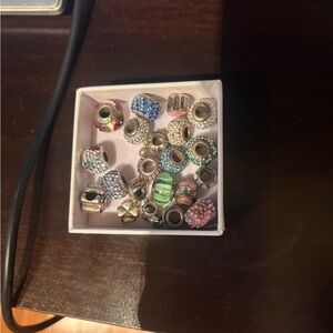 Pandora Colorful Charm Bracelet Beads